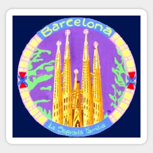 La Sagrada Familia. Barcelona Sticker